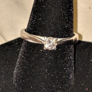 ON HOLD for @cessoptimus 1/3 carat diamond ring